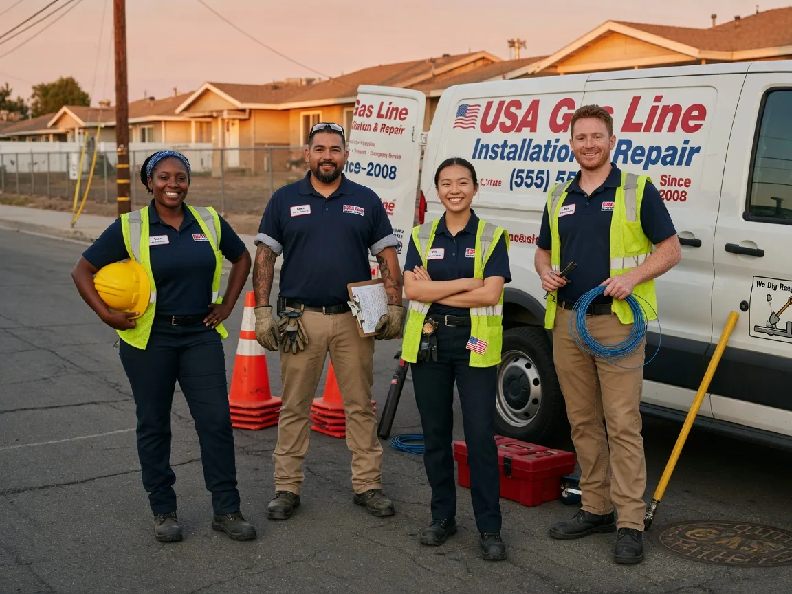 Gas Line Installation company in Jim Falls, WI